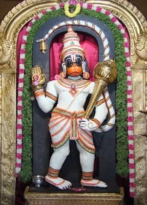 sri ashtamsa varadha anjaneyar vennai kappu alankaram